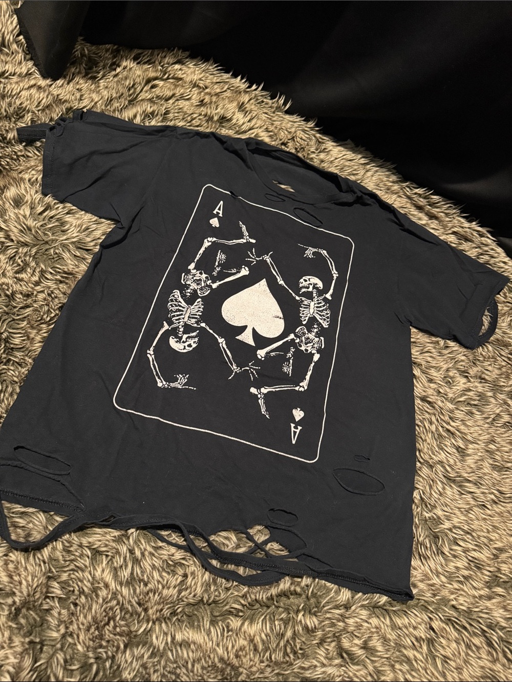 Custom Distressed Oversized Shirt